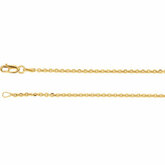 Solid Cable Diamond-Cut Chain 1.75mm