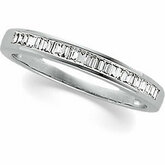 1/4CT spolu Anniversary Ring Mounting for Baguettes