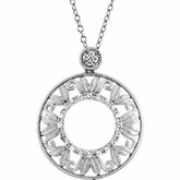 1/6CT spolu Diamond45cm (18inch)náhrdelník