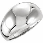 10mm, 12mm, alebo 14mm Dome Ring
