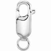 13.5x5mm Lightweight Lobster Clasp with Jump Ring