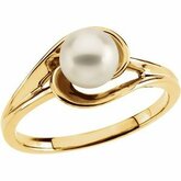 Akoya Cultured Pearl Ring