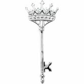 Diamond Crown Key Pendant alebonáhrdelník