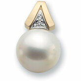 Diamond Semi-Mount Pendant for Pearl
