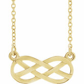 Infinity-Style Knot Designnáhrdelník