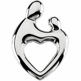 Mother and ChildÂ® Heart Pendant