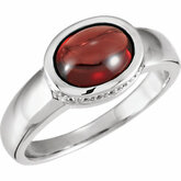 Oval Cabochon Ring Mounting