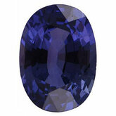 Oval Genuine Violet Sapphire (Black Box)