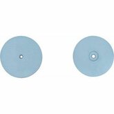 Pacific Abrasives 7/8" x 1/8" Unmounted Silicone Pre-Polish Wheels 800 Grit