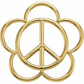 Peace Sign Pendant