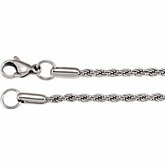 Stainless Steel Rope Chain 2.4mm