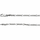 Sterling Silver Figaro Chain 2.5mm