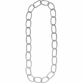 Sterling Silver Mesh Link Bracelet alebonáhrdelník 21mm